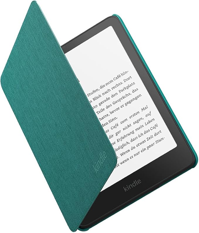 Amazon Kindle Hülle 035451 für Paperwhite & Colorsoft (2024) – Wasserdichte faltbare Schutzhülle aus Stoff