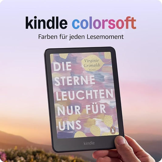 N/A Amazon Kindle Colorsoft (16 GB) – 7-Zoll-Farb-Display mit Frontlicht, verstellbarer Farbtemperatur & bis zu 8 Wochen Akkulaufzeit