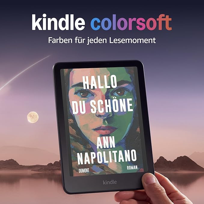 N/A Kindle Colorsoft Signature Edition (32 GB) – Farb-Display, Frontlicht mit automatischer Anpassung, kabelloses Aufladen, wochenlange Akkulauf