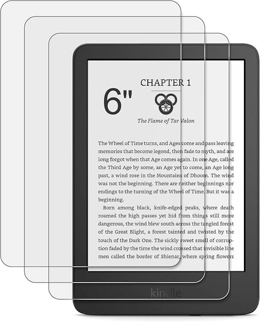 CoBak 3er Pack Displayschutzfolie für Kindle 11th Gen 2024/2022, Kobo Nia, PocketBook – Matt, blendfrei